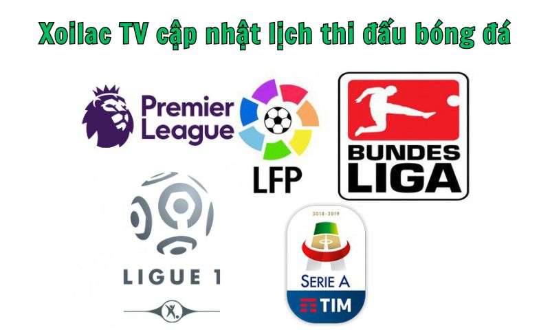 Xoilac TV cập nhật lịch thi đấu bóng đá hôm nay những giải đấu nào?